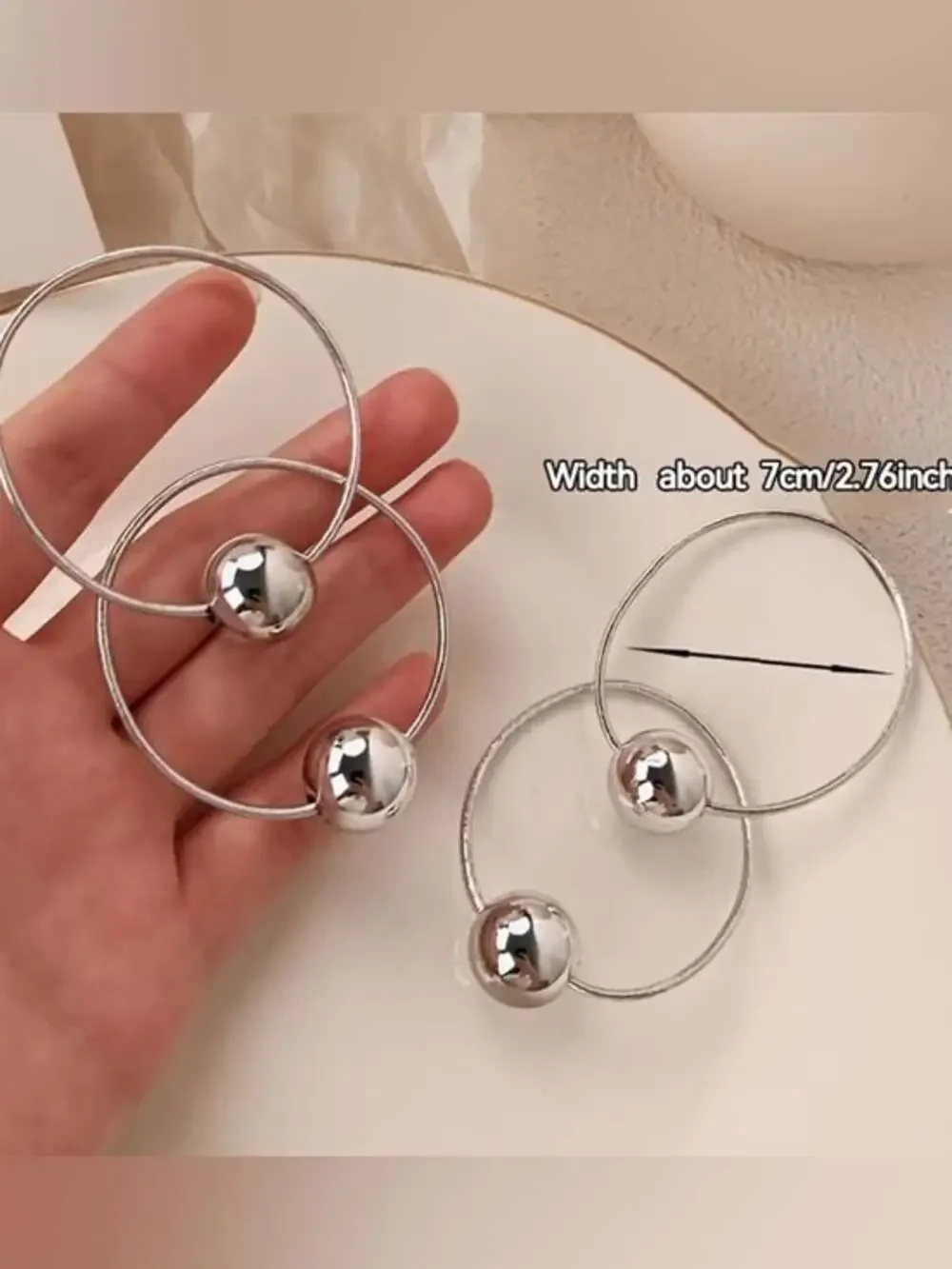 Big Jewelry Co polished silver